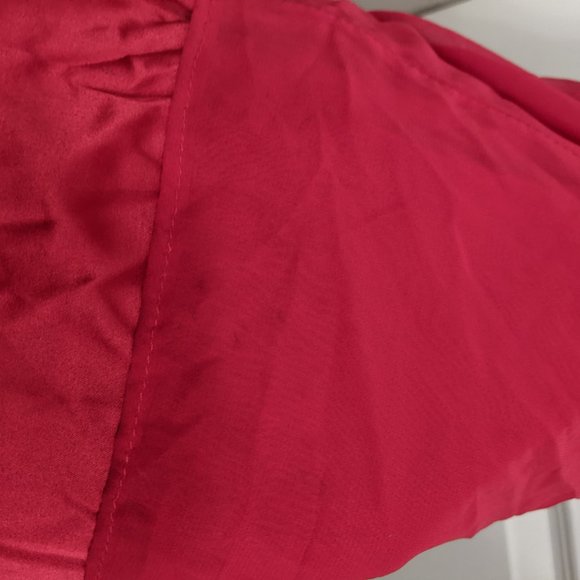 Red Bridesmaids Dress (Dessy Style 2894) - Picture 7 of 9